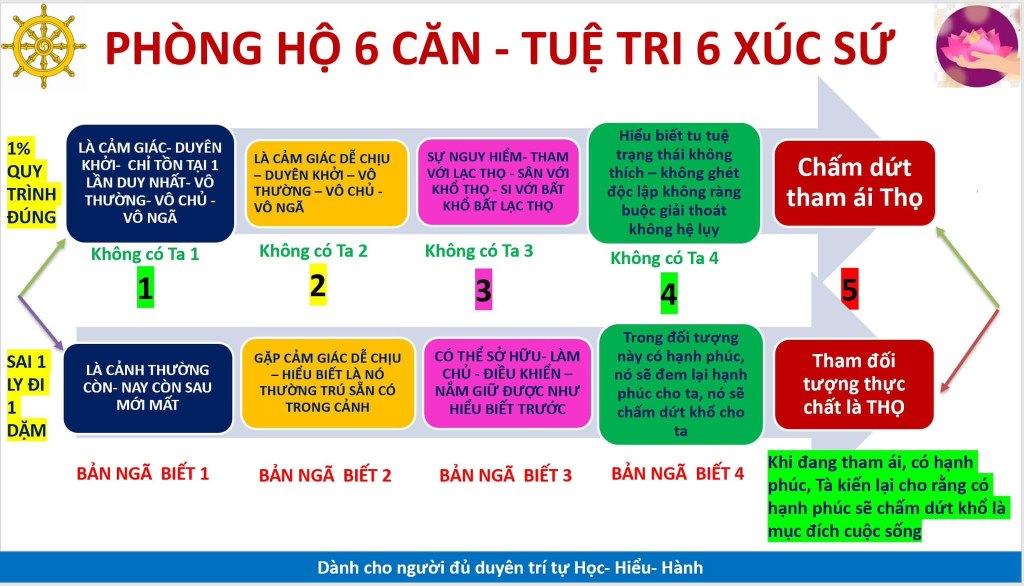 Đúng 1 % Quy Trình đã thuần thục và Sai 1 Ly Đi 1 Dặm