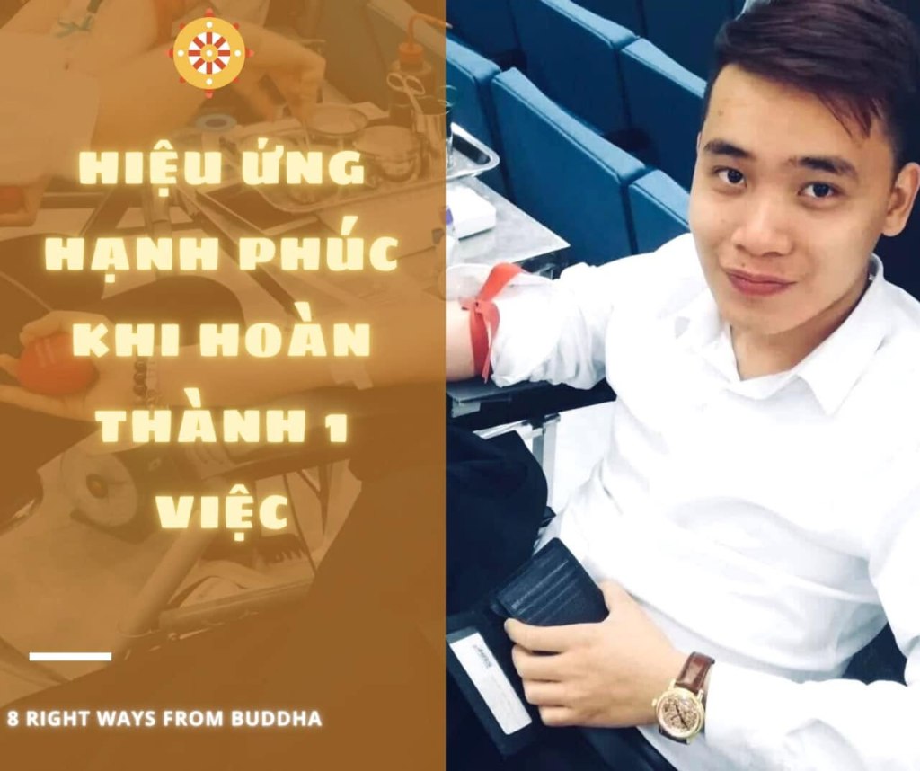 Hiệu ứng hạnh phúc khi hoàn thành 1 việc nhỏ&nbsp;nhất