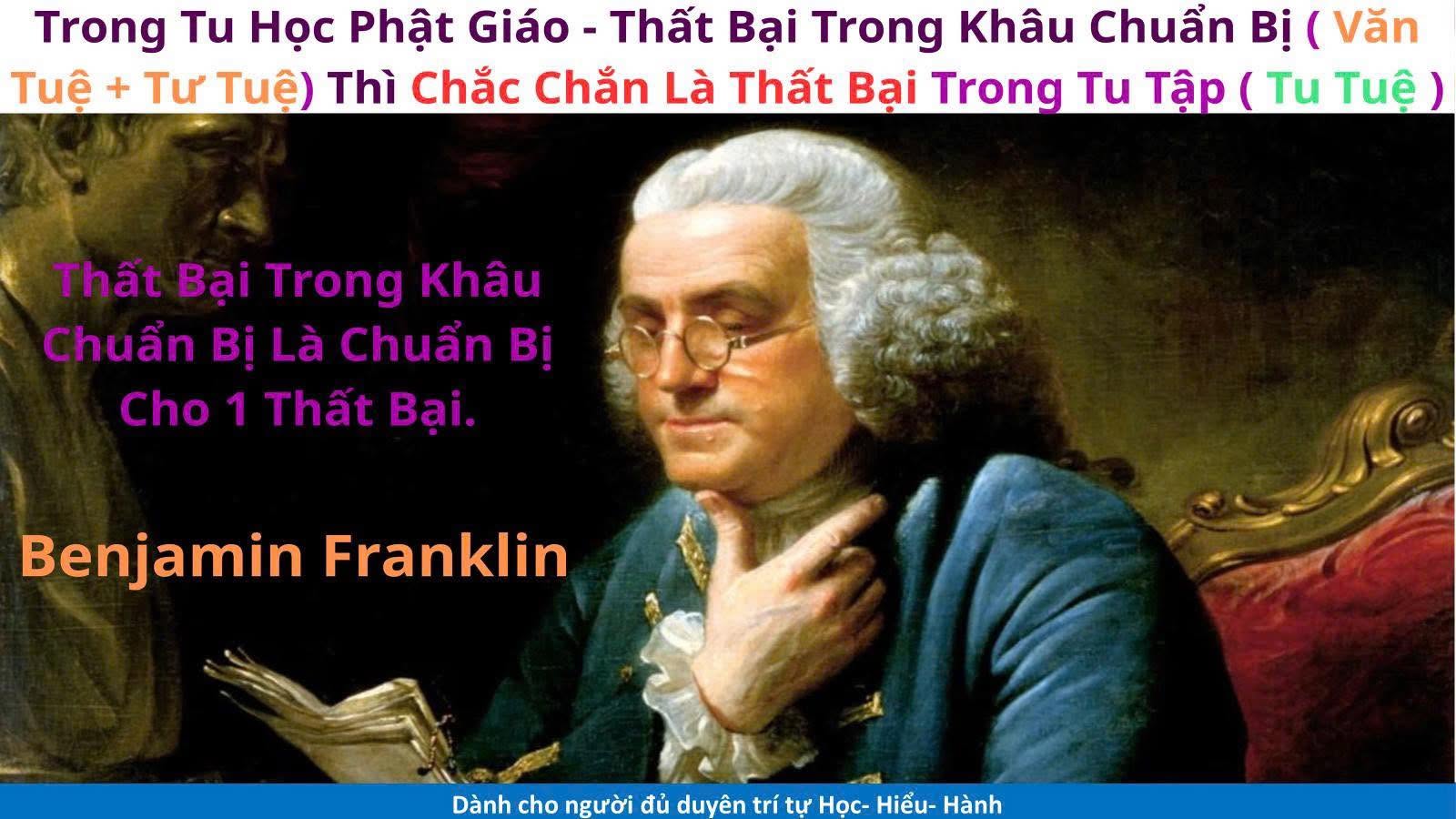 Thất Bại Trong Khâu Chuẩn Bị Là Chắc Chắn Cho 1 Thất Bại !!!