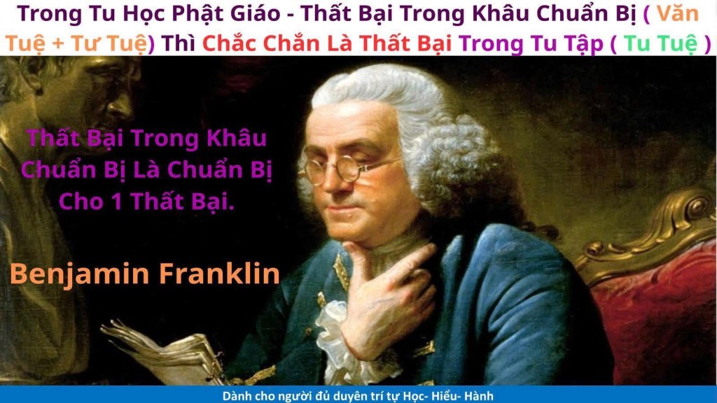 Thất Bại Trong Khâu Chuẩn Bị Là Chắc Chắn Cho 1 Thất Bại !!!